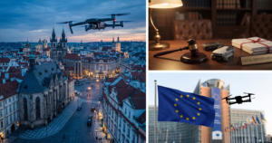 Perito judicial analizando el Real Decreto 517/2024 de drones y la denuncia europea